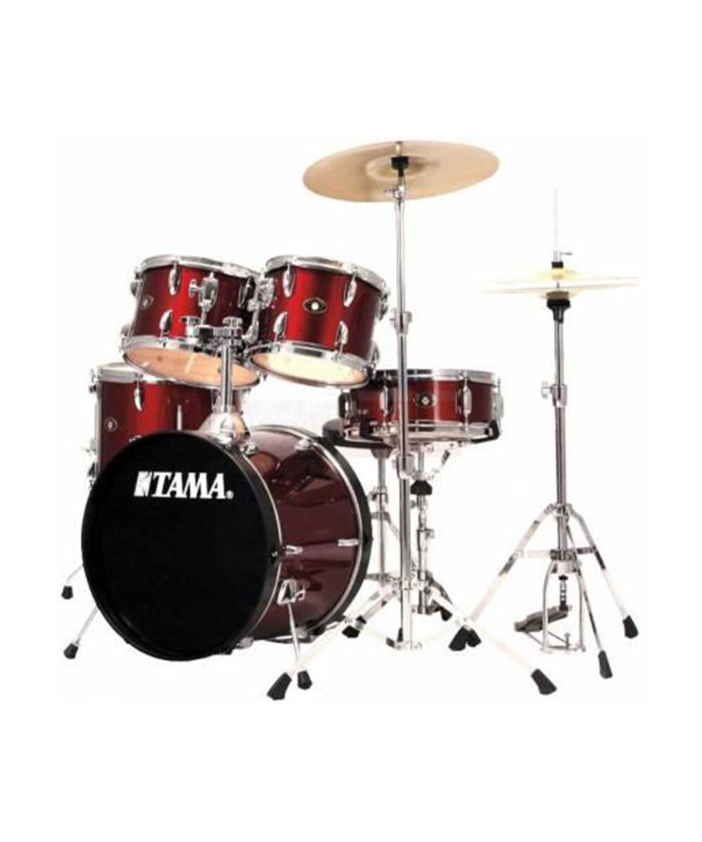 Bateria Tama SG52KH5C-WRVinotinto + Bases+Silla+Platillos