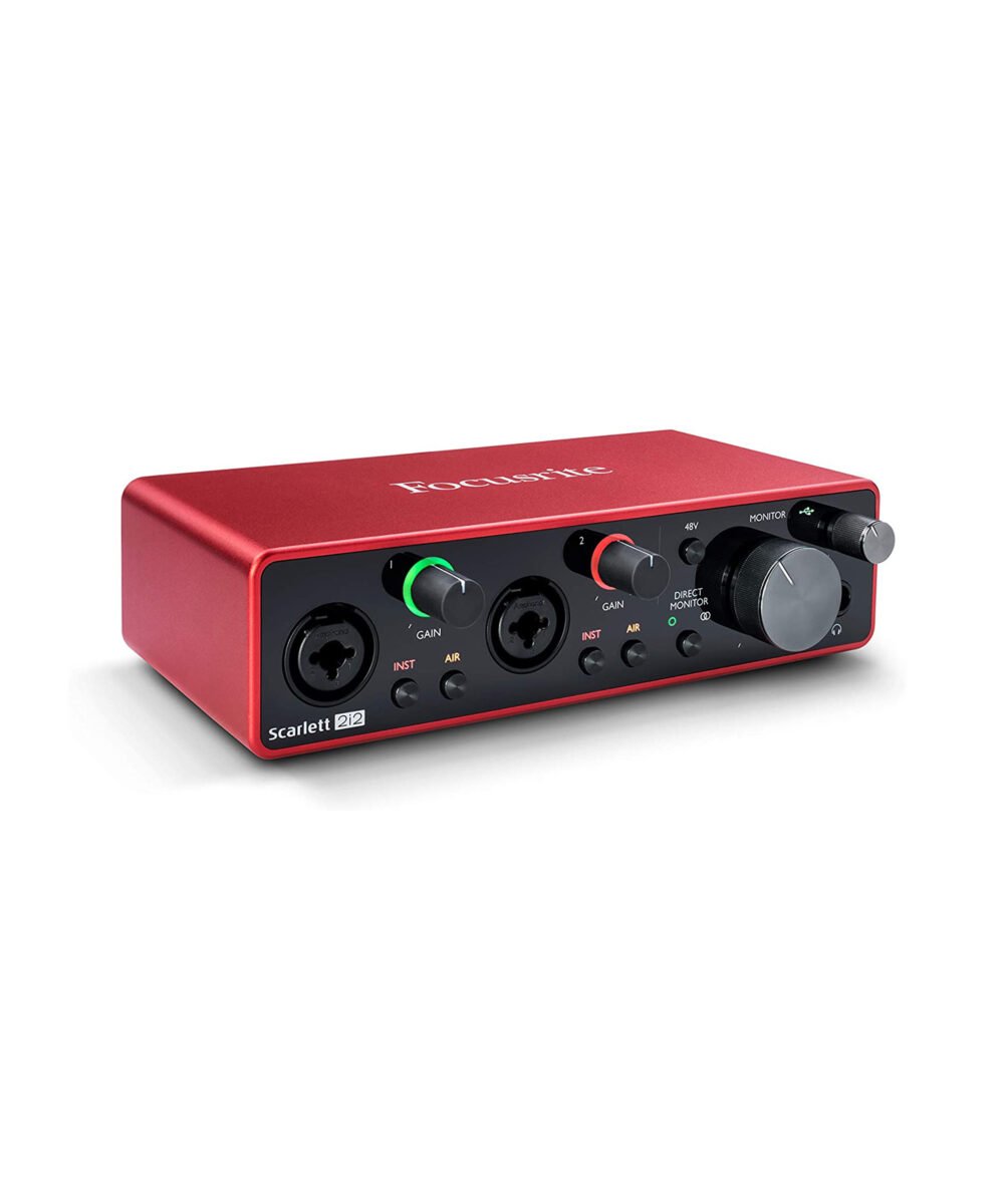 Focusrite Scarlett 2i2 Roja 3ra Generación - Image 2