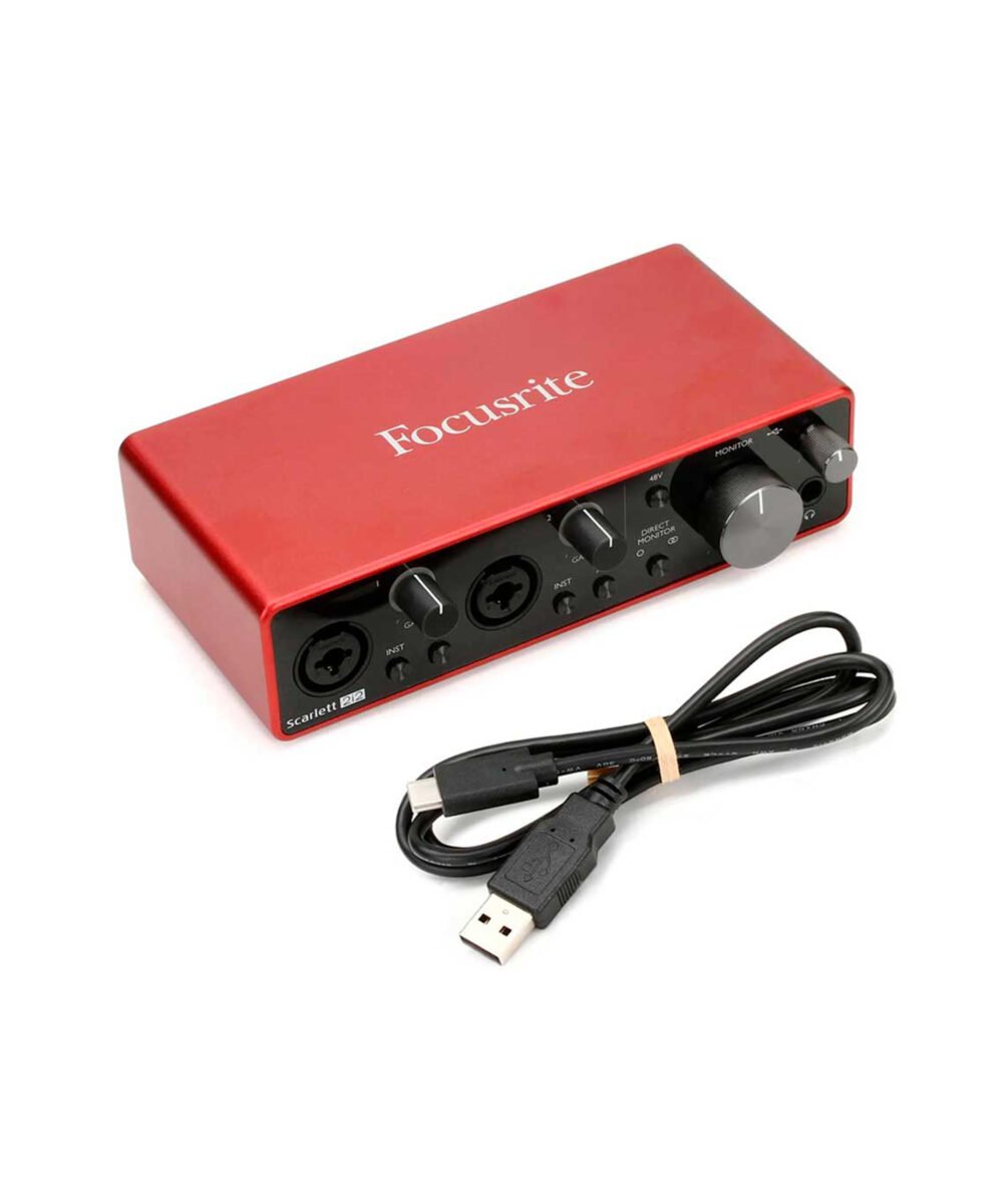 Focusrite Scarlett 2i2 Roja 3ra Generación - Image 4