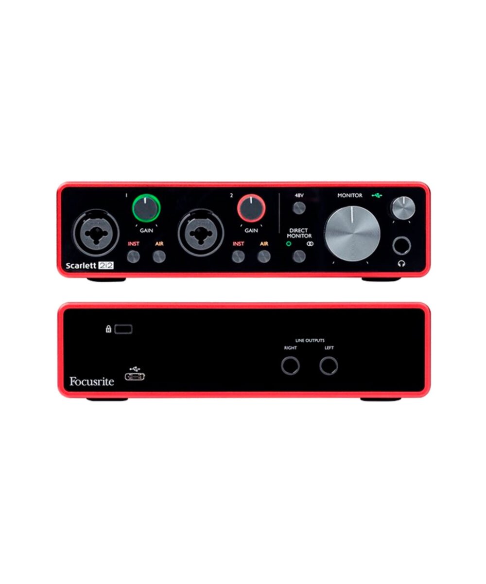 Focusrite Scarlett 2i2 Roja 3ra Generación - Image 6