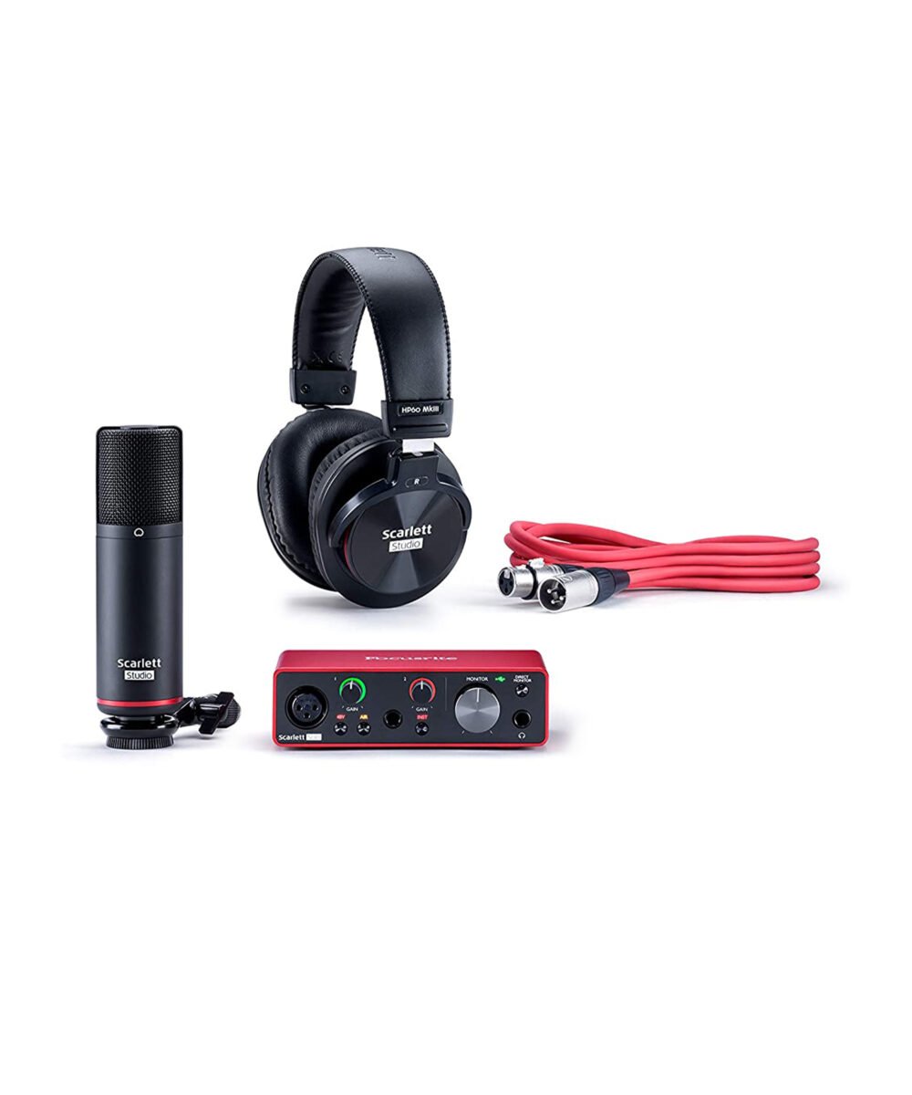 KIT DE GRABACION FOCUSRITE SCARLETT 3G - Image 2